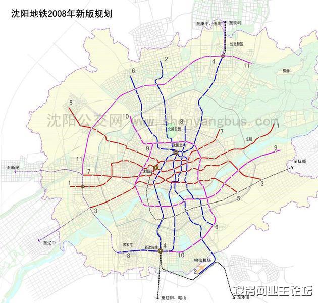 沈阳地铁新规划，构建现代化城市交通网络框架