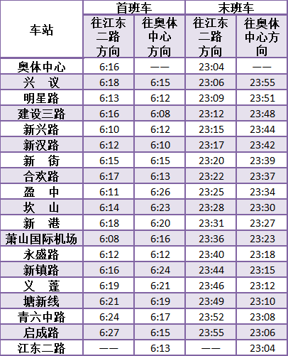 地铁16号线首末班车时间最新更新通知