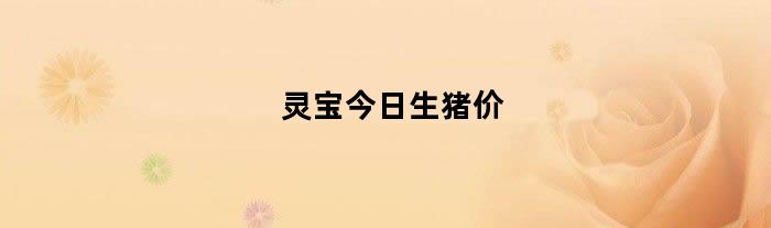 今日灵宝猪价更新，市场走势及影响因素深度解析