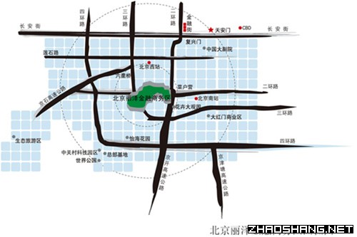 丽泽商务区最新规划图，未来城市蓝图展望