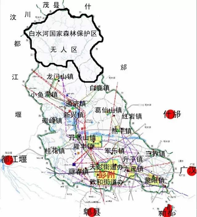 天彭镇未来城市新面貌发展规划揭秘